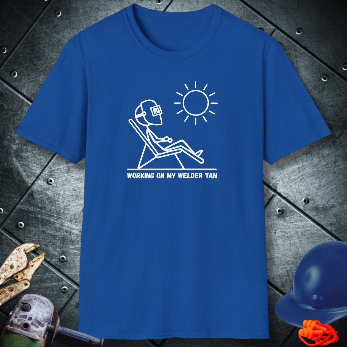 Catching Rays welder shirt