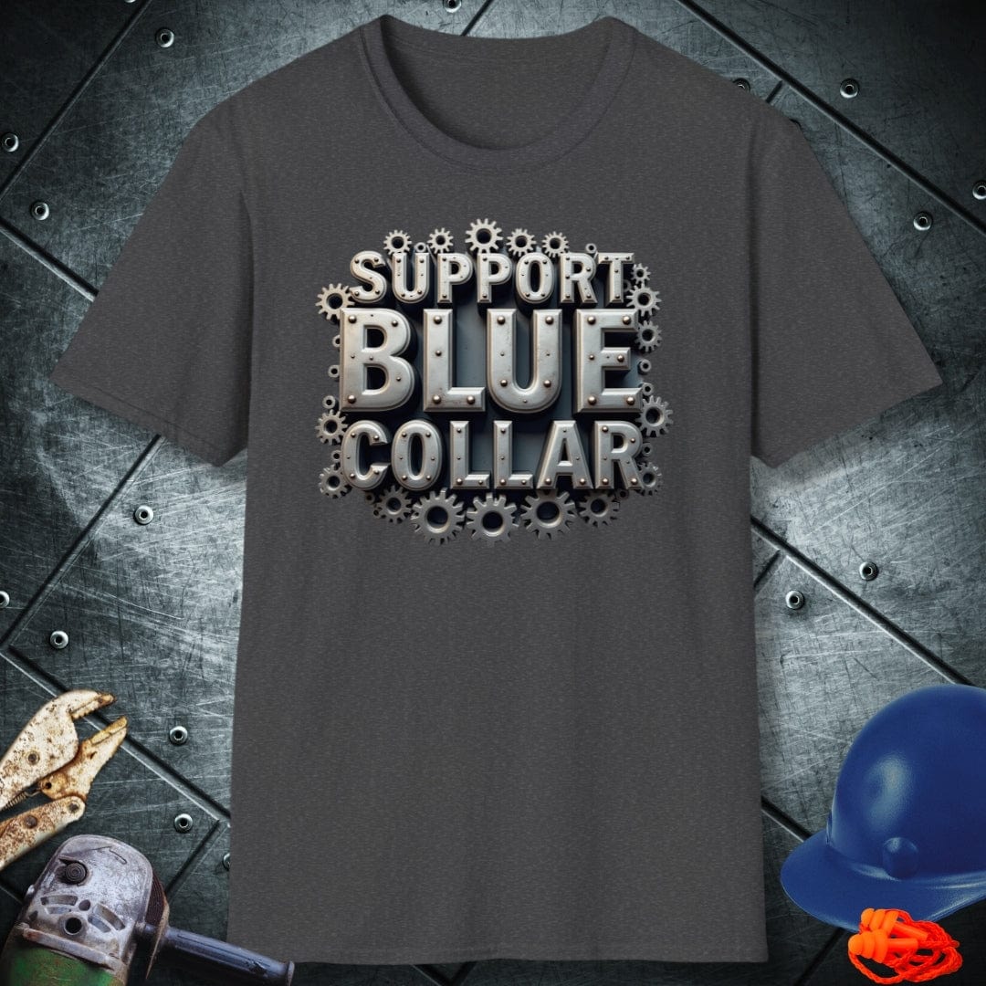 GEARS OF PROGRESS | BLUE COLLAR T-SHIRT