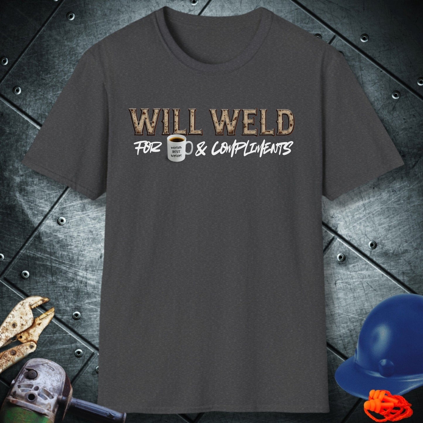 COFFEE & COMPLIMENTS | WELDER T-SHIRT